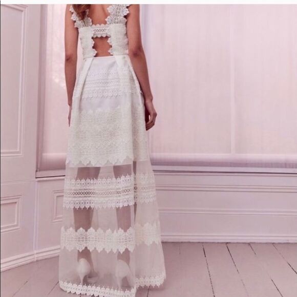 NEW Ted Baker London Mornia White Wedding Dress 2 - Picture 4 of 16